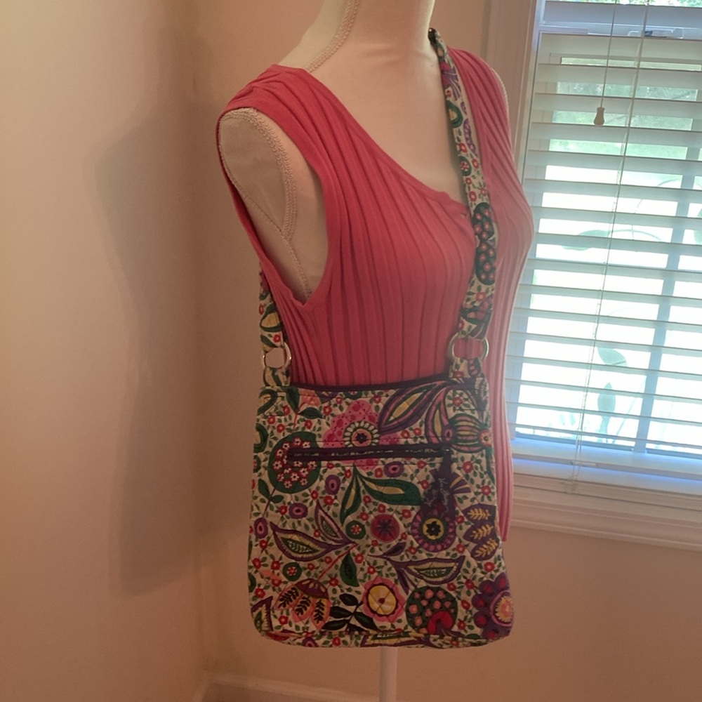 Vera Bradley Bag Crossbody10”x 10”x1 12” - Picture 5 of 6